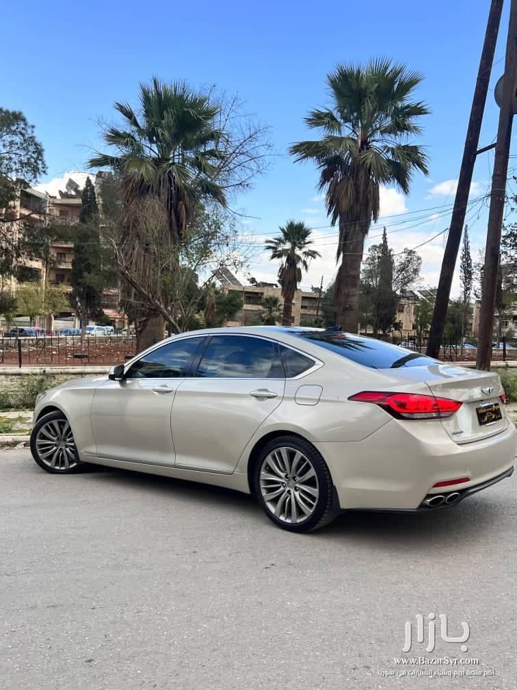 جنيسس G80 2016 اكمل وصف  - هونداي - 2016 - محافظة حلب - صورة 2 من 5
