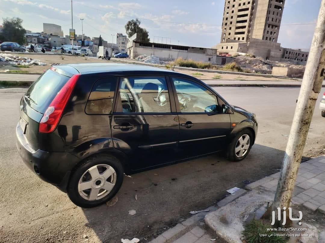 للبيع #فورد_فيستا  هاتشباك 🔷 كرت 2007 / 2007🚘 🔷 لون أسود - فورد - 2007 - محافظة دمشق - صورة 2 من 2