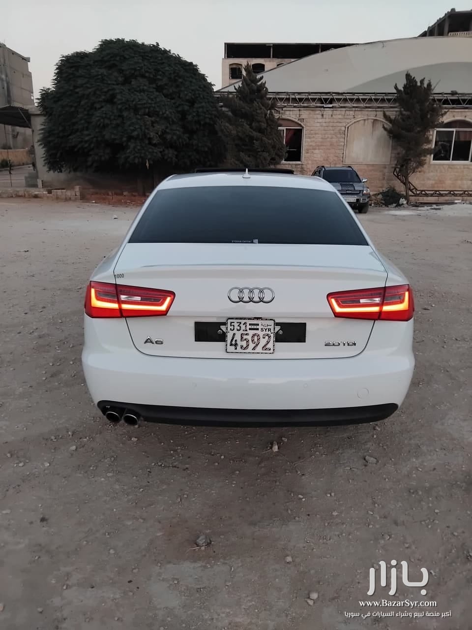 اودي A6.  اوربي ادخال جديد موديل 2014 - أودي - 2014 - محافظة حلب - صورة 2 من 3