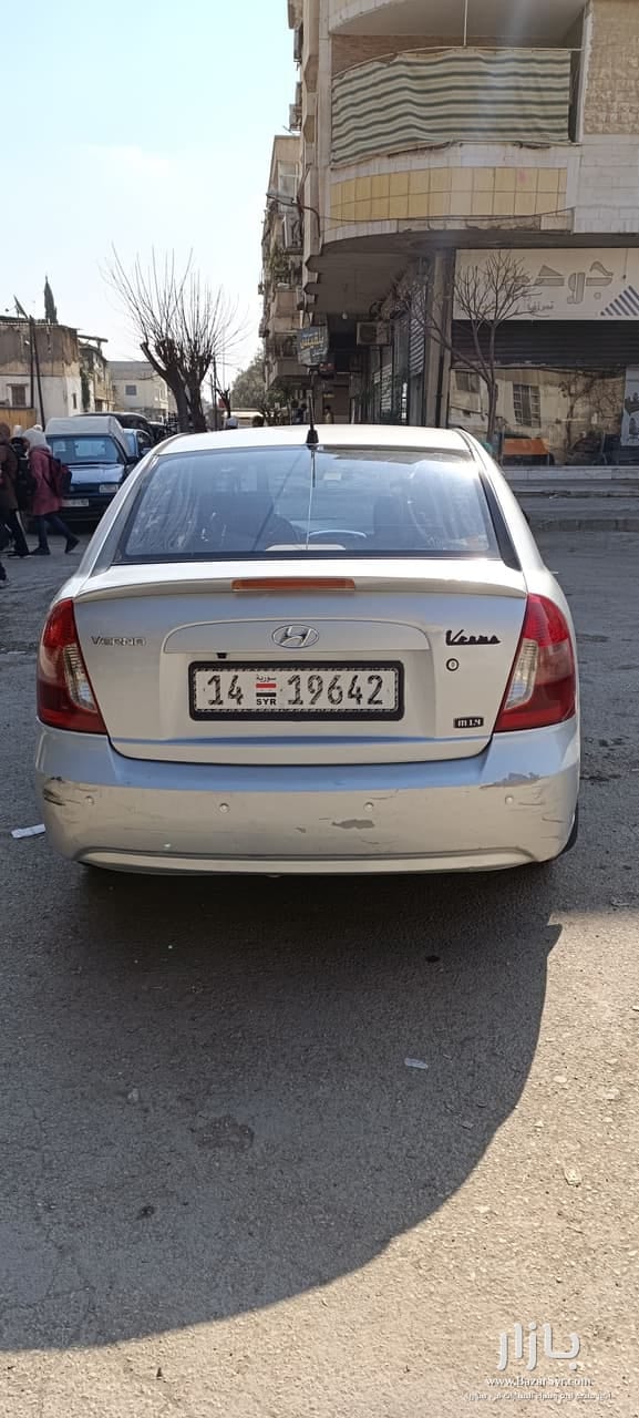 هيونداي فيرنا ٢٠٠٦ باسم المالك خالية تماما من الداخل والخارج هيونداي فيرنا ٢٠٠٦ باسم المالك خالية تماما من الداخل والخارج - هونداي - 2006 - محافظة دمشق - صورة 4 من 7