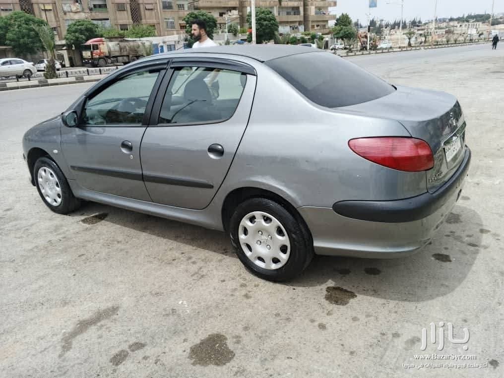 بيجو 206  ٢٠٠٥ مسجله ٢٠٠٨  - بيجو - 2005 - محافظة دمشق - صورة 2 من 5