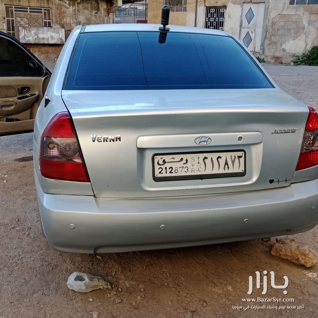 للبيع فيرنا هديه كارت 2010 زرنار نظافه السقف والداخل وكاله للبيع فيرنا هديه كارت 2010 زرنار نظافه السقف والداخل وكاله - هونداي - 2010 - محافظة دمشق - صورة 2 من 5