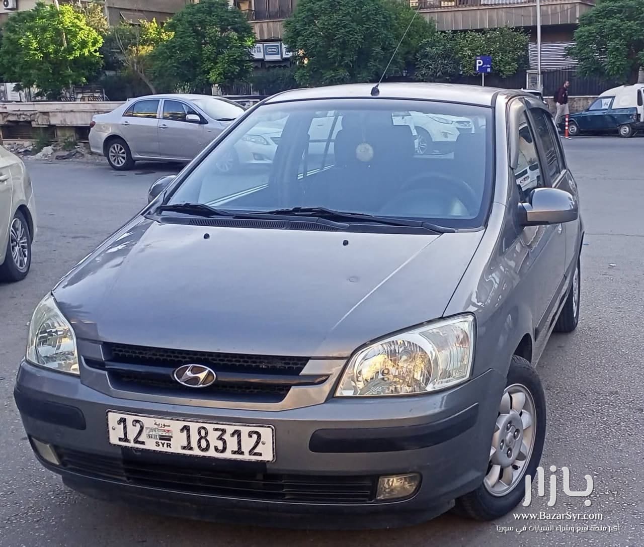 هونداي كليك  بضاعة غريواتي  خالية جوا برا  بحالة الوكالة  ولا بلور مبدل كلو اساسي  كرت 2005 - هونداي - 2005 - محافظة دمشق - صورة 2 من 5