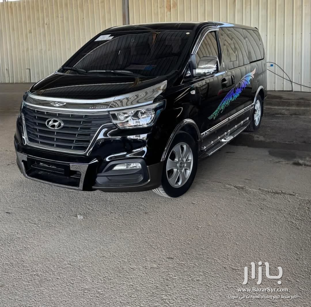 هيونداي جراند H1 2019 القصة الجديدة سياحي فل ركاب اصلي بحال الوكاله هيونداي جراند H1 2019 القصة الجديدة سياحي فل ركاب اصلي بحال الوكاله - هونداي - 2019 - محافظة دمشق - صورة 2 من 8