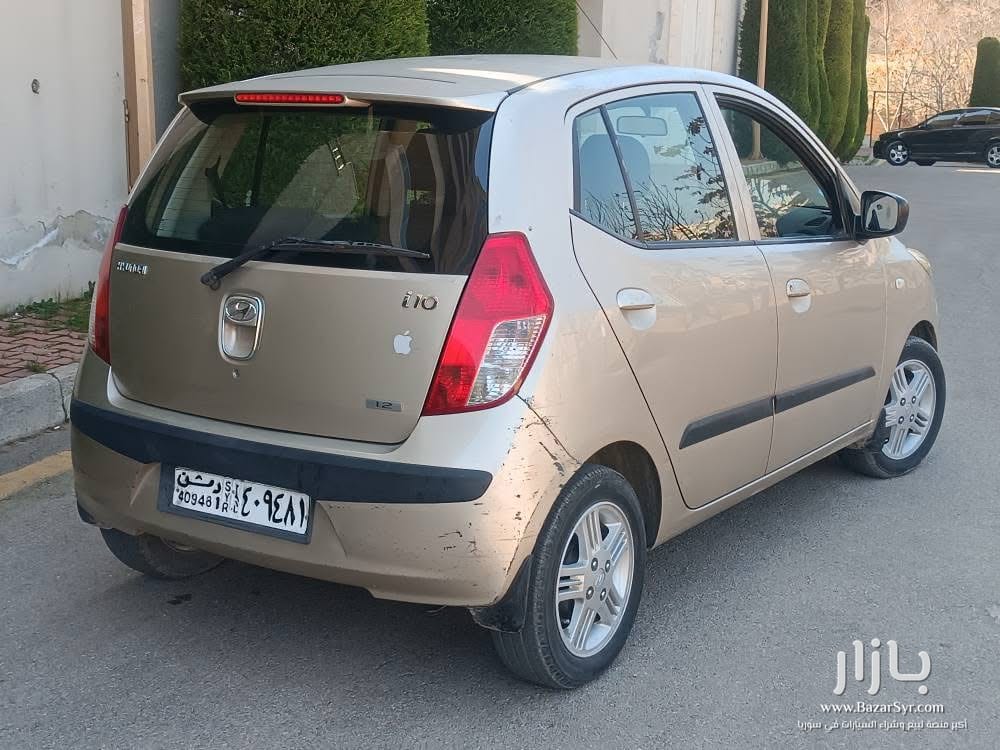 Hyundai i10 | هونداي أي تِن بسعرر 5800 دولار 2009 / Hyundai i10 | هونداي أي تِن بسعرر 5800 دولار 2009 / - هونداي - 2009 - محافظة دمشق - صورة 1 من 5