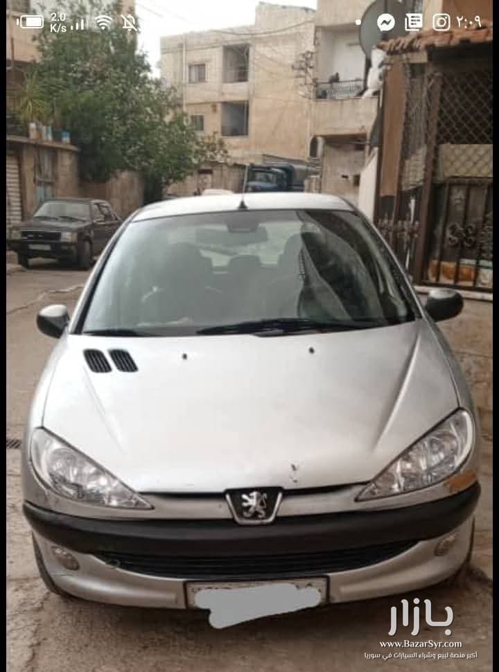 206 بيجو 7/4 خاليه جو وسقف 206 بيجو 7/4 خاليه جو وسقف - بيجو - محافظة دمشق - صورة 2 من 3