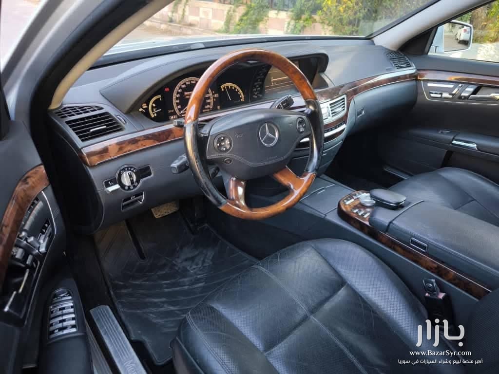 Mercedes S350 🔴 سنة الصنع 2008_السيارة اكمل وصف مسكرة Mercedes S350 🔴 سنة الصنع 2008_السيارة اكمل وصف مسكرة - مرسيدس - محافظة دمشق - صورة 5 من 6