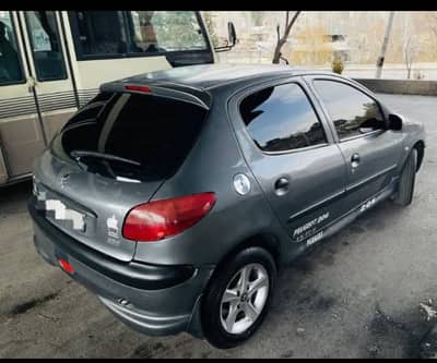 بيجو 206 كرت 2005 خالية برا جـوا عدا-4قطع-للــجـمـالـيـة - محافظة دمشق