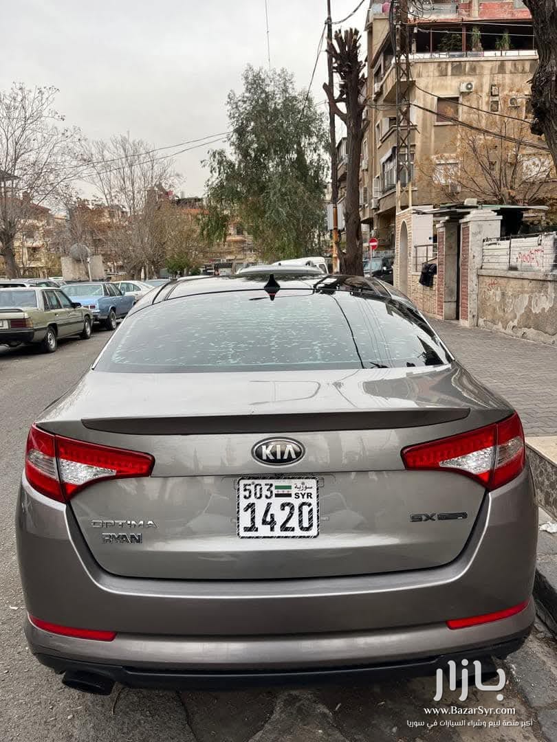 كيا اوبتما(kia optima) 2013. خالي برا جوا كيا اوبتما(kia optima) 2013. خالي برا جوا - كيا - 2013 - محافظة دمشق - صورة 1 من 8