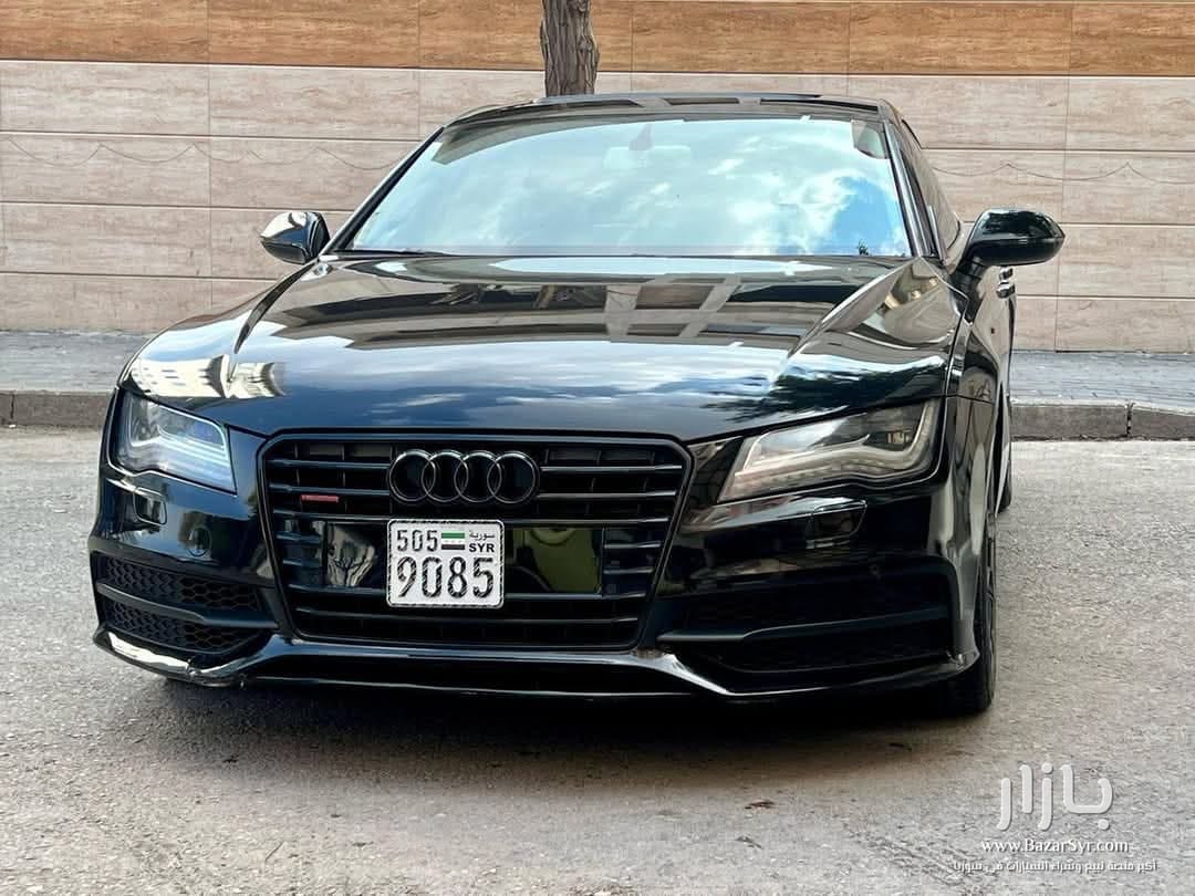 Audi A7 30 fsi Quattro محرك 3000cc كواترو كامله مسكره رقم واحد Audi A7 30 fsi Quattro محرك 3000cc كواترو كامله مسكره رقم واحد - أودي - محافظة دمشق - صورة 3 من 5