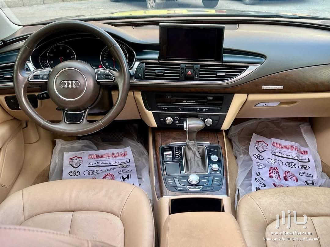 Audi A7 30 fsi Quattro محرك 3000cc كواترو كامله مسكره رقم واحد Audi A7 30 fsi Quattro محرك 3000cc كواترو كامله مسكره رقم واحد - أودي - محافظة دمشق - صورة 4 من 5