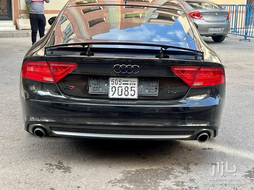 Audi A7 30 fsi Quattro محرك 3000cc كواترو كامله مسكره رقم واحد Audi A7 30 fsi Quattro محرك 3000cc كواترو كامله مسكره رقم واحد - أودي - محافظة دمشق - صورة 5 من 5