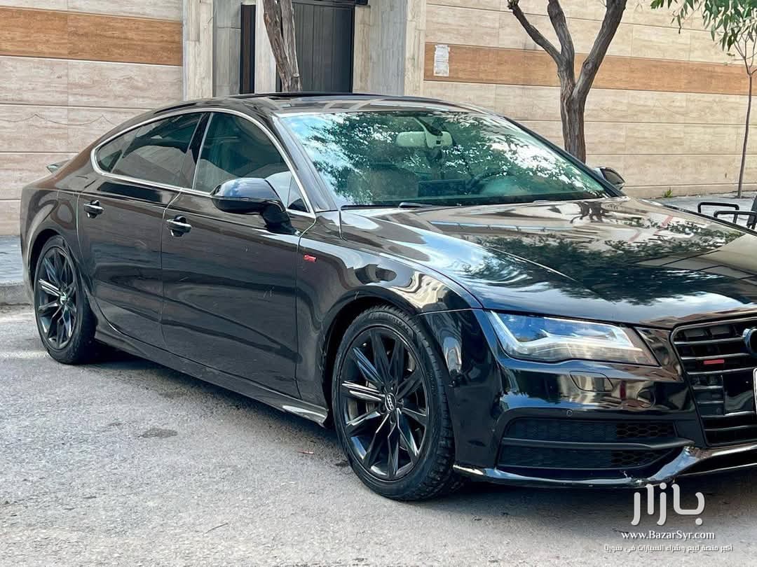 Audi A7 30 fsi Quattro محرك 3000cc كواترو كامله مسكره رقم واحد Audi A7 30 fsi Quattro محرك 3000cc كواترو كامله مسكره رقم واحد - أودي - محافظة دمشق - صورة 1 من 5