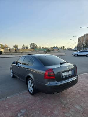 سكودا اوكتافيا إليغانس خالية من الداخل والسقف أول زنار نظافة  2007 كاملة مسكرة  - محافظة دمشق