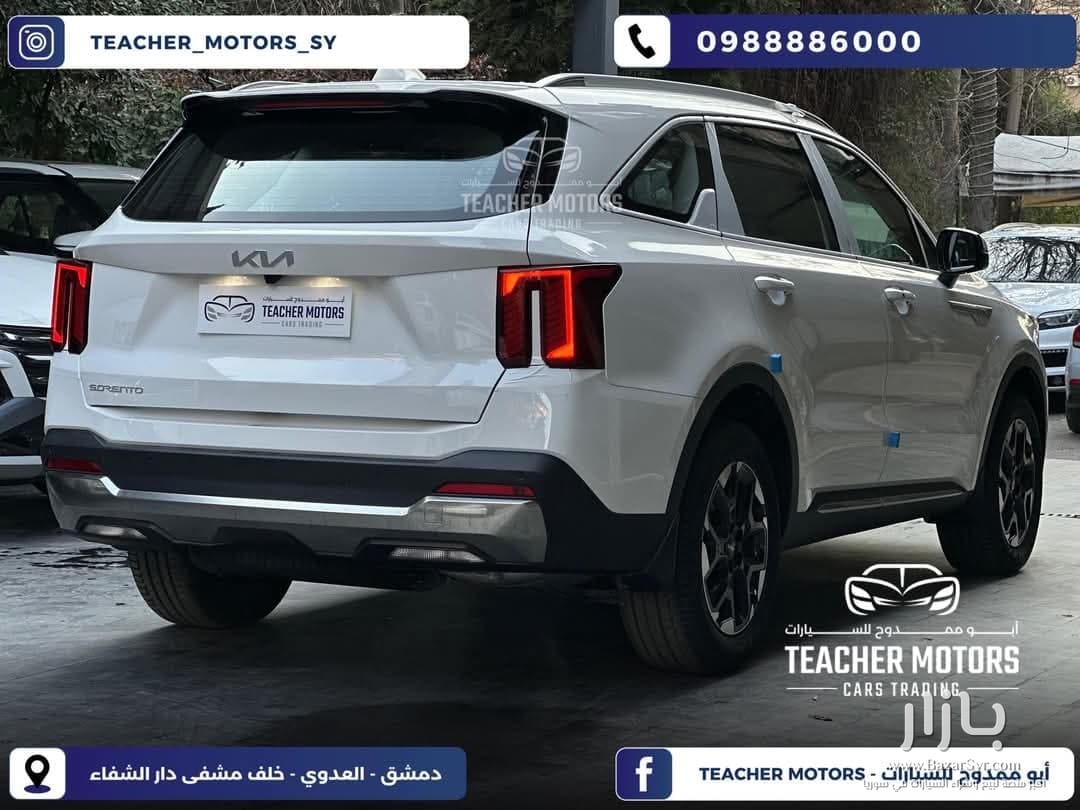 كيا سورينتو 2025 KIA Sorento 3.5 كيا سورينتو 2025 KIA Sorento 3.5 - كيا - 2025 - محافظة دمشق - صورة 2 من 8