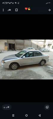 للبيع كيا سفيا 2003 خالية جوا  بخ خارجي كامل  - محافظة دمشق