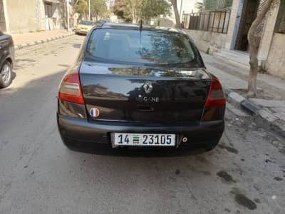 رينو ميغان  كرتها 2005تسجيل 2006 - محافظة دمشق