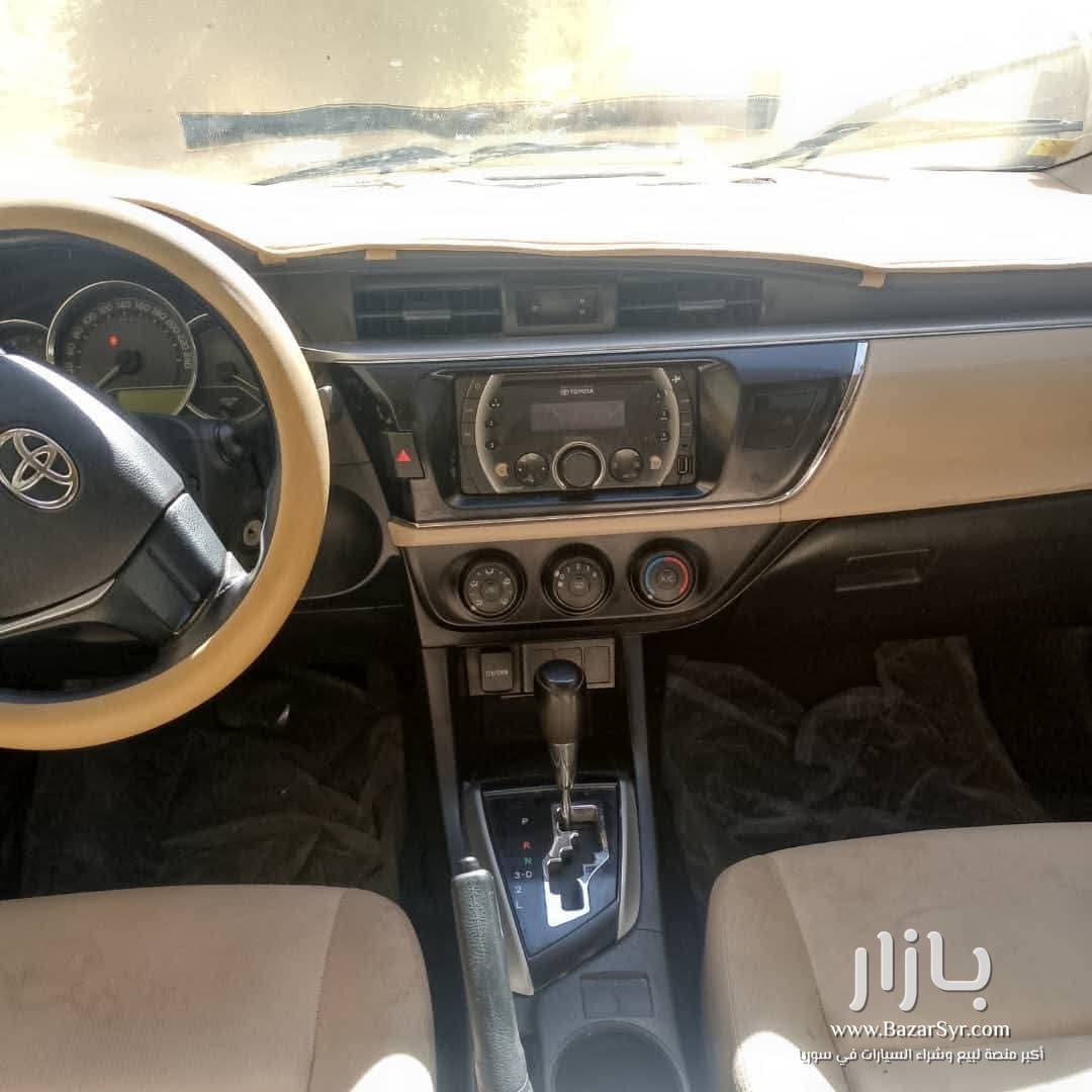 TOYOTA_COROLA_2014 تويوتا كرولا TOYOTA_COROLA_2014 تويوتا كرولا - تويوتا - محافظة حلب - صورة 5 من 6