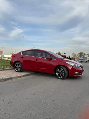 كيا فورتي  K3 2014 مميزة رقم 1 وارد كوريا بنزين أصلي - محافظة دمشق