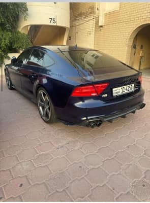 اودي rs 2014 وارد الكويت اكمل وصف رقم ١ شاشة وسطية كراسي جلد كراسي كهربا ابواب شفط فتحة تحكم سكان  - محافظة دمشق