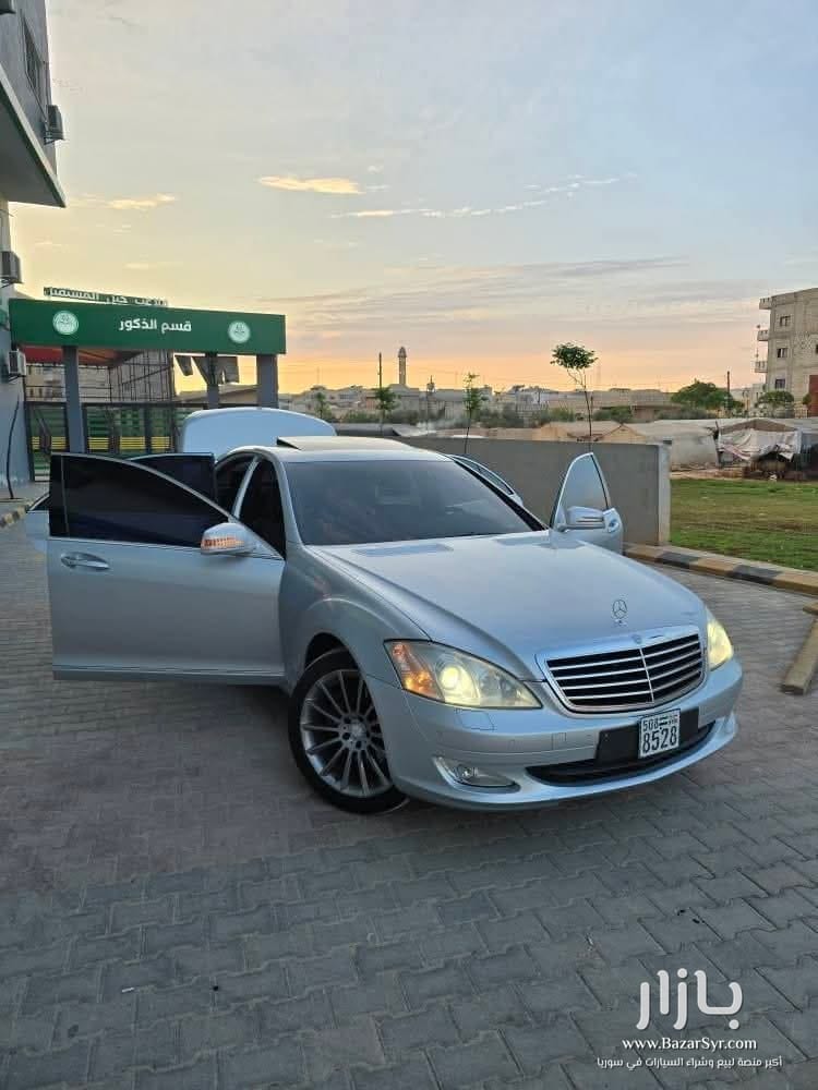 مرسيدس s500 مازوت 2008اكمل وصف رقم واحد مرسيدس s500 مازوت 2008اكمل وصف رقم واحد - مرسيدس - محافظة إدلب - صورة 2 من 8