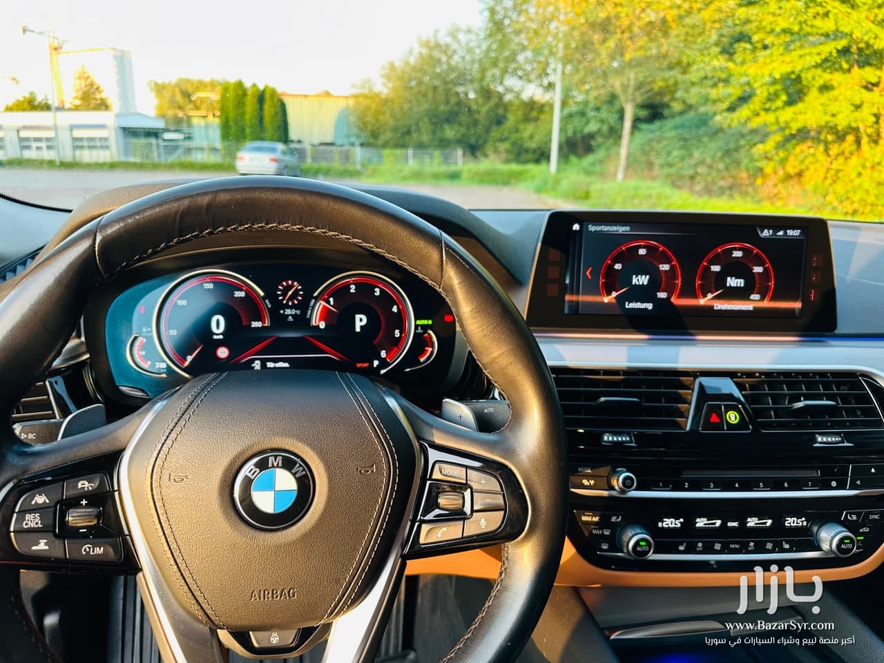 BMW 520d G30 Sport Line BMW 520d G30 Sport Line - بي إم دبليو - محافظة دمشق - صورة 9 من 16