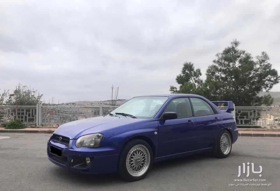 للبييييييع من المالك بدون وسيط بسعر لقطة ٤٨٠٠$ سوبارو امبريزا Subaru impreza 2003/2005 1600 رباعي اساسي اكمل وصف - سيات - 2003 - محافظة دمشق - صورة 3 من 5