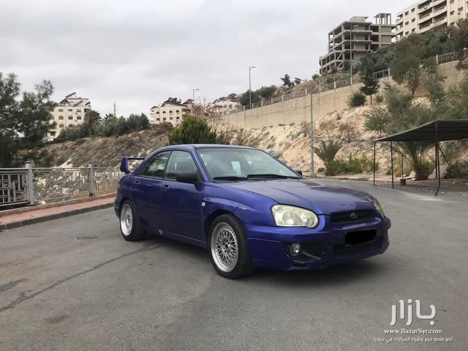 للبييييييع من المالك بدون وسيط بسعر لقطة ٤٨٠٠$ سوبارو امبريزا Subaru impreza 2003/2005 1600 رباعي اساسي اكمل وصف - سيات - 2003 - محافظة دمشق - صورة 4 من 5