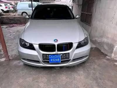 بي ام 318 2006,,محدثه 2010 كامله بصمات فتحه غيار عادي - محافظة حلب