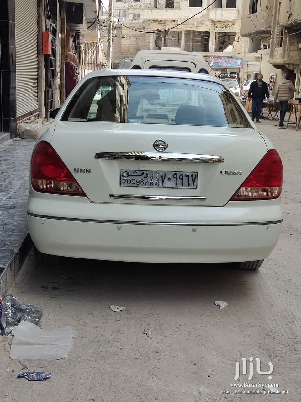 نيسان صني كرت 9 تسجيل 10 زنار واطي سقف ودواخل خاليه بالشحم اوتوماتيك + abs + جنط + بلور كهريا + حساسات رجوع - نيسان - محافظة دمشق - صورة 2 من 8