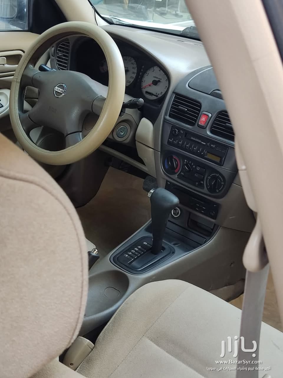 نيسان صني كرت 9 تسجيل 10 زنار واطي سقف ودواخل خاليه بالشحم اوتوماتيك + abs + جنط + بلور كهريا + حساسات رجوع - نيسان - محافظة دمشق - صورة 6 من 8