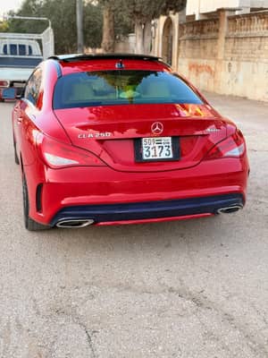 مرسيدس Cla 250 إدخال جديد بنزين 4 سلندر كامله مسكرة كاملة المواصفات كرت 2017 - محافظة إدلب