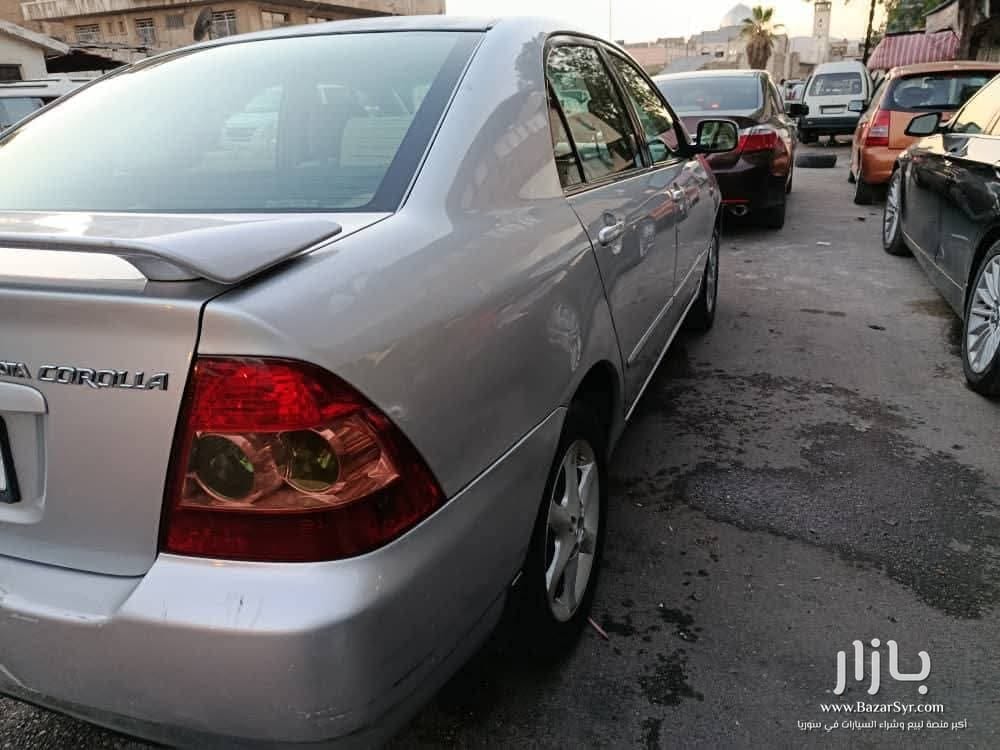 تيوتا كورولا 2007تسجيل 2007 اكمل وصف مسكرة تيوتا كورولا 2007تسجيل 2007 اكمل وصف مسكرة - تويوتا - 2007 - محافظة دمشق - صورة 3 من 4