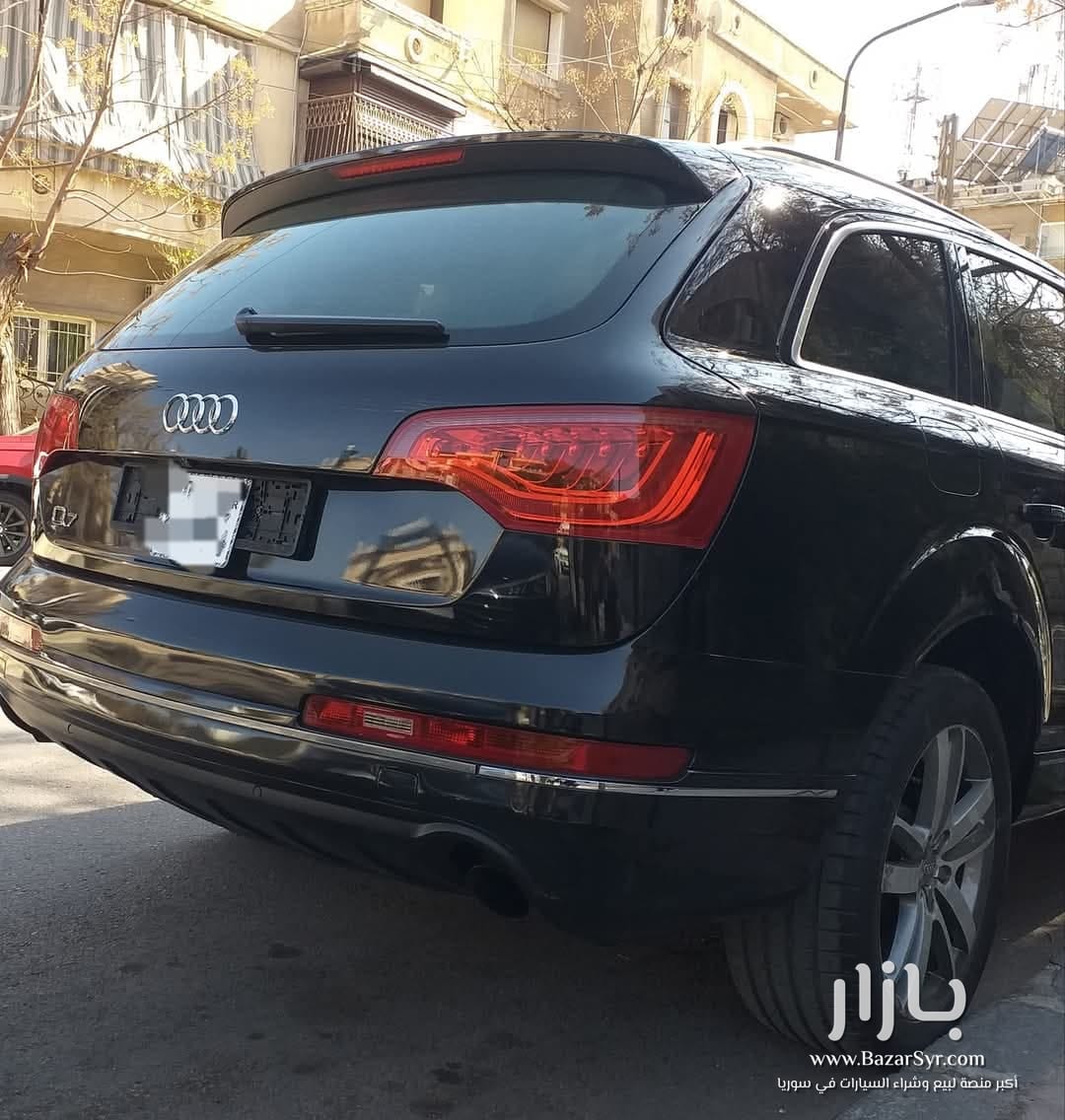 للبيع الصانع : Audi الطراز : Q7 سنة الصنع : 2013 للبيع الصانع : Audi الطراز : Q7 سنة الصنع : 2013 - أودي - 2013 - محافظة دمشق - صورة 3 من 6