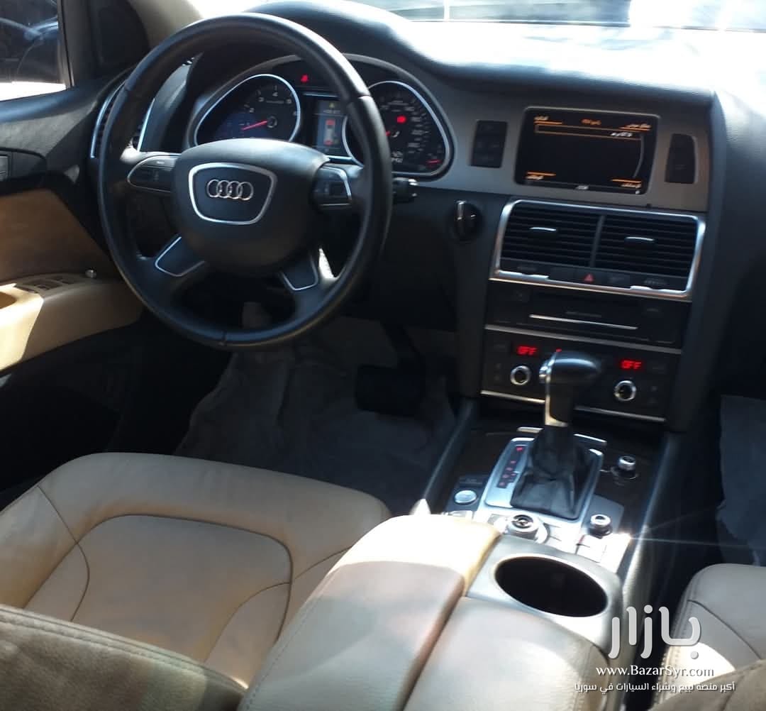للبيع الصانع : Audi الطراز : Q7 سنة الصنع : 2013 للبيع الصانع : Audi الطراز : Q7 سنة الصنع : 2013 - أودي - 2013 - محافظة دمشق - صورة 6 من 6