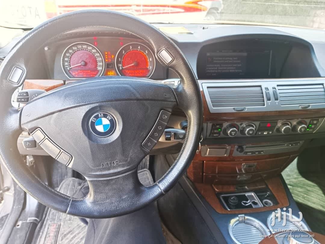 BMW 750 L I سنة الصنع 2006 اكمل وصف BMW 750 L I سنة الصنع 2006 اكمل وصف - بي إم دبليو - 2006 - محافظة دمشق - صورة 9 من 9