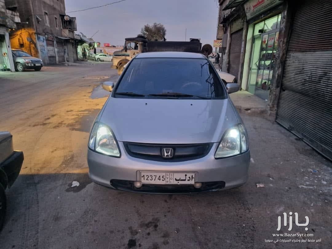 هوندا سيفيك اوروبي محرك 1400cc( بنزين ) سنة الصنع : ٢٠٠١ غيار عادي هوندا سيفيك اوروبي محرك 1400cc( بنزين ) سنة الصنع : ٢٠٠١ غيار عادي - هونداي - 2001 - محافظة إدلب - صورة 3 من 6