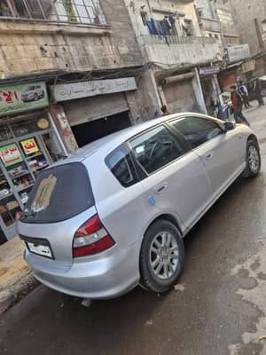 هوندا سيفيك اوروبي محرك 1400cc( بنزين ) سنة الصنع : ٢٠٠١ غيار عادي - محافظة إدلب