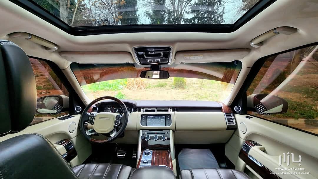 رانج روفر فوك 2014 خالية العلام 8سلندر - لاند روفر - 2014 - محافظة دمشق - صورة 6 من 8