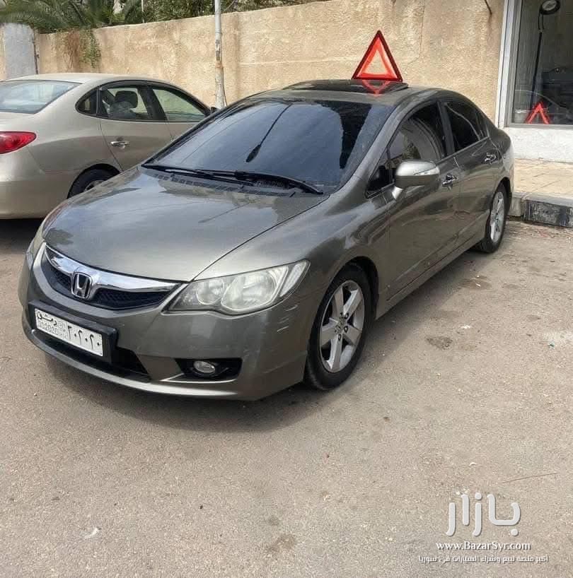 الطراز  : HONDA CIVIC              هوندا سيفيك       الفئة   :  سياحية  - هونداي - محافظة دمشق - صورة 4 من 4