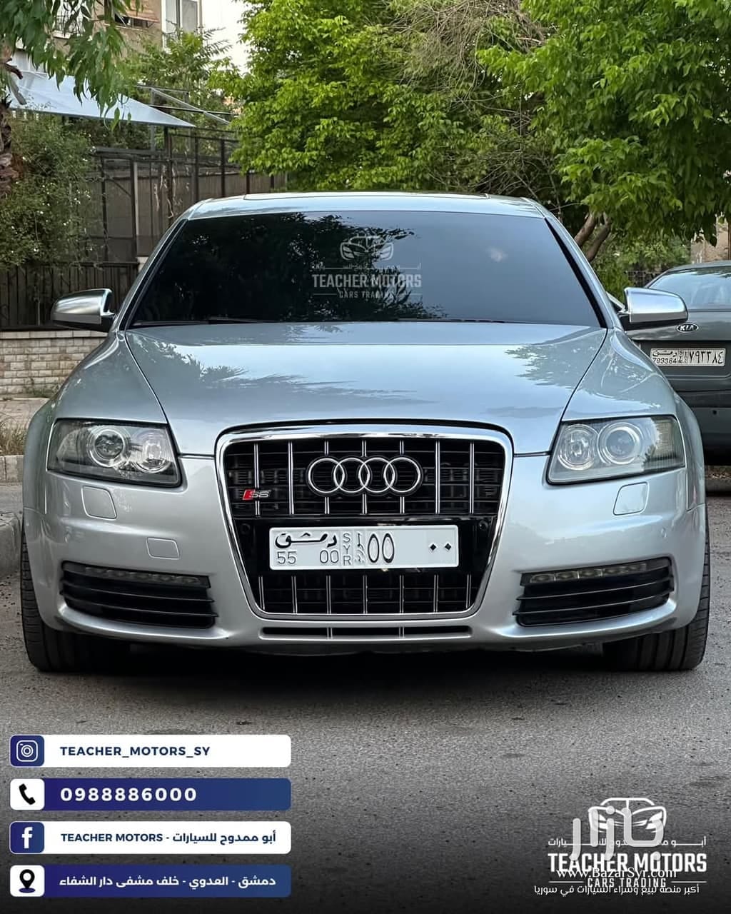 Audi - S6 موديل : 2007 تسجيل 2018 -10سلندر Audi - S6 موديل : 2007 تسجيل 2018 -10سلندر - أودي - 2007 - محافظة دمشق - صورة 3 من 9