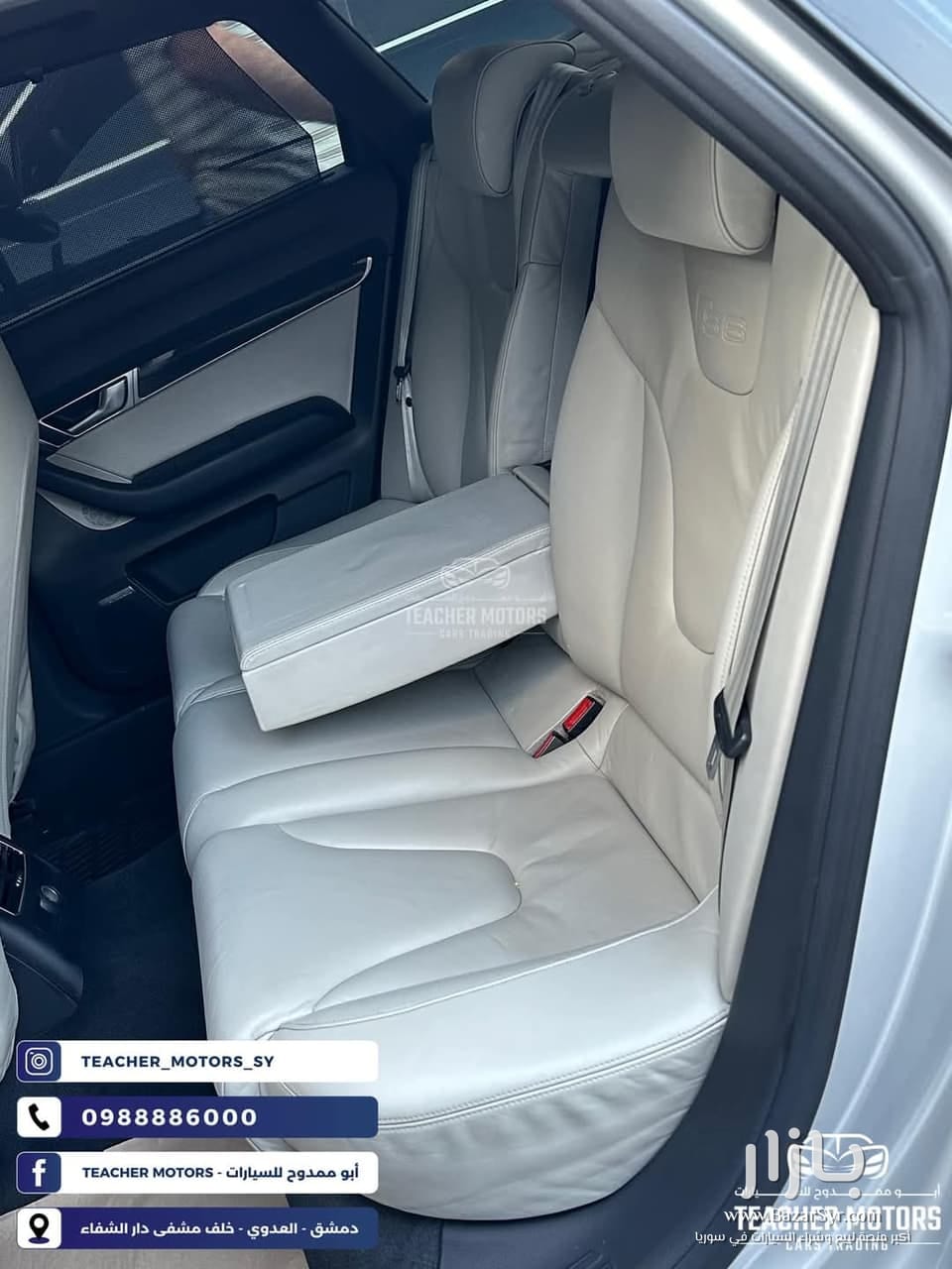 Audi - S6 موديل : 2007 تسجيل 2018 -10سلندر Audi - S6 موديل : 2007 تسجيل 2018 -10سلندر - أودي - 2007 - محافظة دمشق - صورة 9 من 9