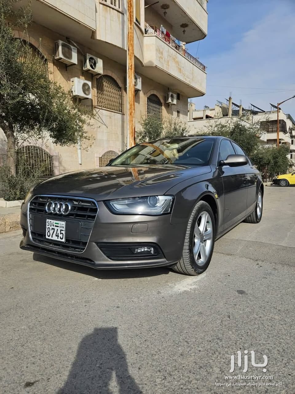 Audi A4 2015  بنزين ٤ سلندر محرك اقتصادي مع وضعيات قياده عديدة - بي إم دبليو - 2015 - محافظة حماة - صورة 2 من 4