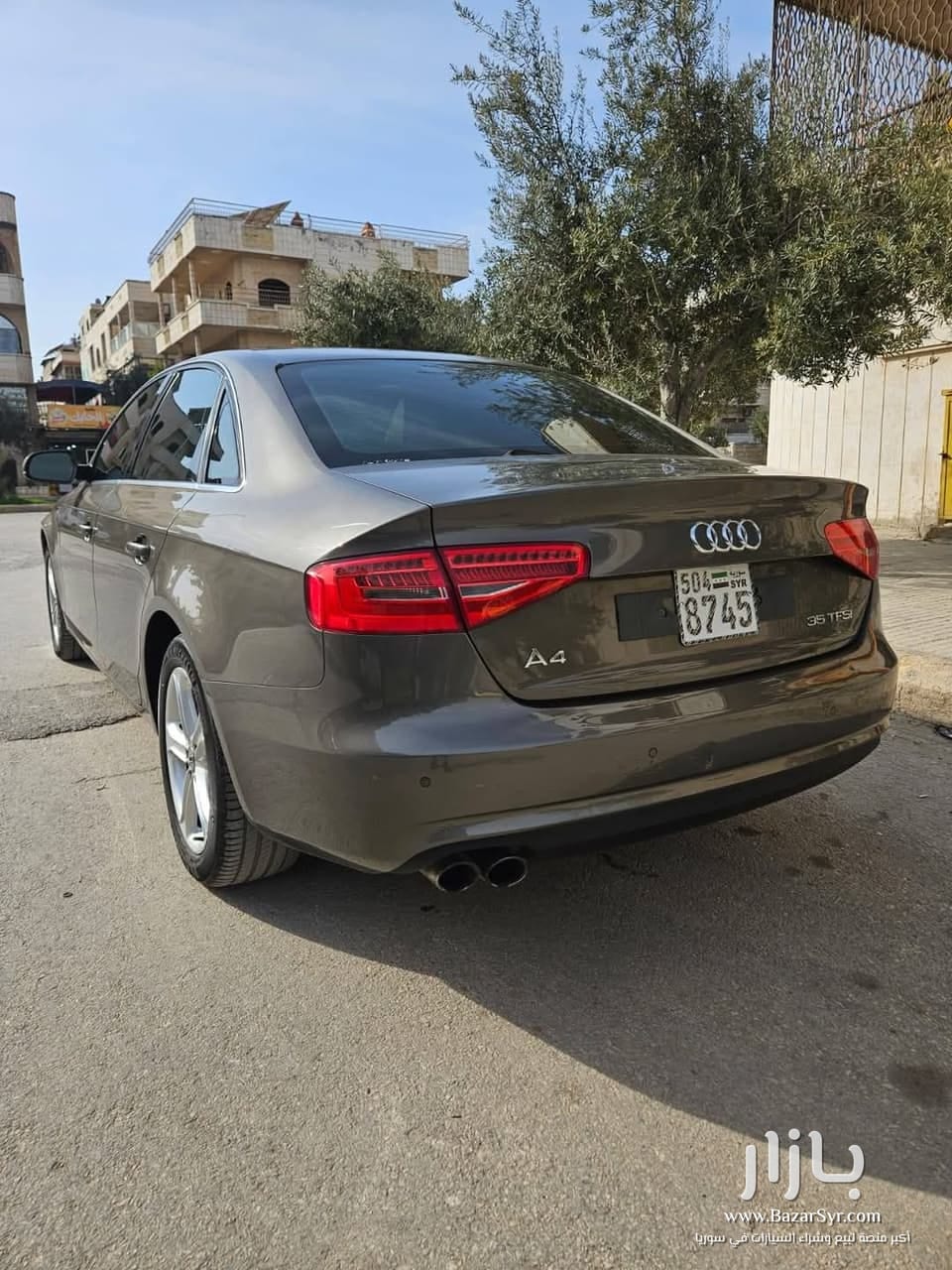 Audi A4 2015  بنزين ٤ سلندر محرك اقتصادي مع وضعيات قياده عديدة - بي إم دبليو - 2015 - محافظة حماة - صورة 4 من 4
