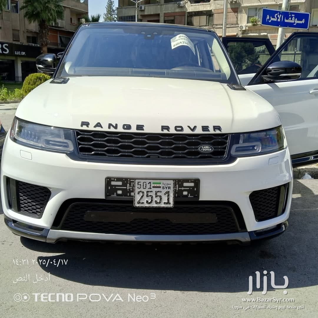 Range Rover sport 2018 HSE Range Rover sport 2018 HSE - لاند روفر - 2018 - محافظة دمشق - صورة 2 من 4