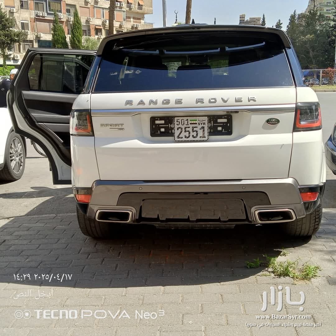 Range Rover sport 2018 HSE Range Rover sport 2018 HSE - لاند روفر - 2018 - محافظة دمشق - صورة 3 من 4
